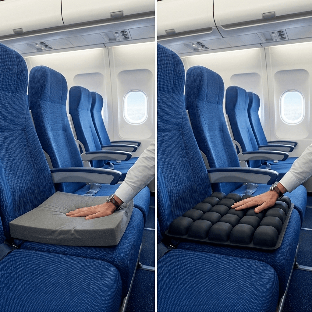 OCEVA™ vs. Memory Foam Seat Cushions: Which Is Better for Sciatica?