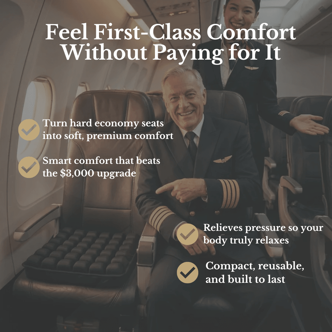 OCEVA™ Official Premium Inflatable Cushion for All-Day Comfort