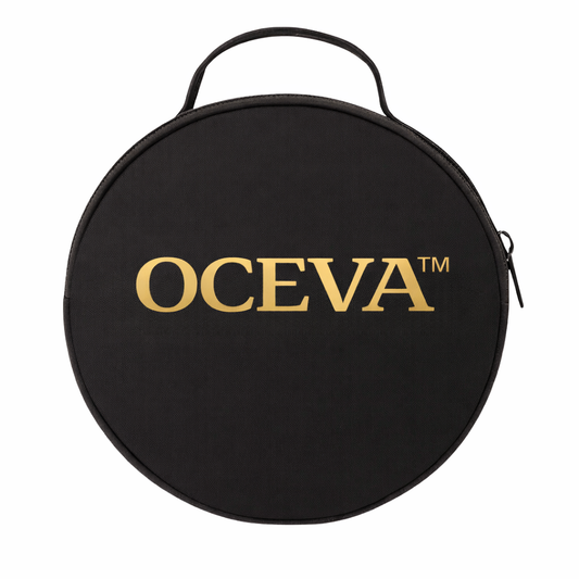 OCEVA seat cushion carry case compact travel storage bag with handle for easy portability and protection